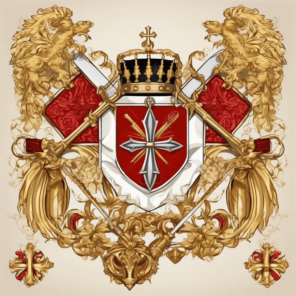 Detail of The Saint Deochar Altarpiece At The Church of Saint Lawrence In Nuernberg It Depicts Saint Deochar Giving Thanks Before The Altar For The Healing of The Blindness of A Young Boy On The Right Is Saint Boniface Whose Relics Were In The Altar Date And Artist Unknown