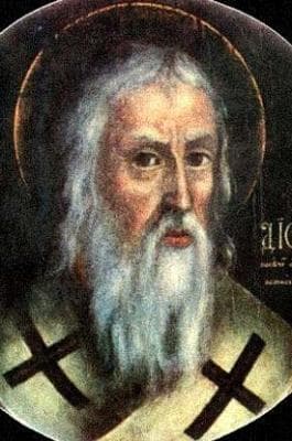 Saint Dionysius The Aeropagite
