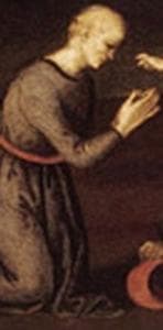 Detail of The Painting Saint Jerome Saving Silvanus And Punishing The Heretic Sabinianus Showing Saint Eusebius Raising Three Men From The Dead By Raffaello Sanzio Da Urbino C1502 Currently In The North Carolina Museum of Art Raleigh North Carolina