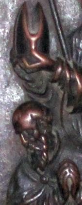 Detail of A Wooden BasRelief of Saint Eustrogius II of Milan Date Unknown Artist Unknown Choir Stall Cathedral of Milan Italy Photographed On 13 October 2012 By A Ntv