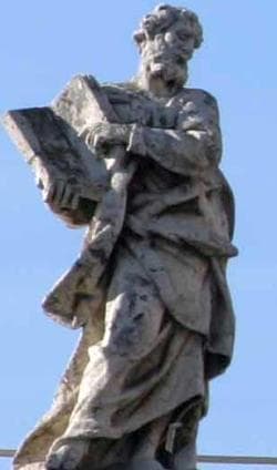 Statue of Saint Felix of Nocera By Lorenzo Lironi C1703 Colonnade of Saint PeterS Basilica Rome Italy