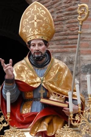 Detail of A Statue of Saint Fedinand of Aragon Used In Processions In Alvignano Italy Sculpture Unknown Photographed On 27 June 2008 By Alvimus