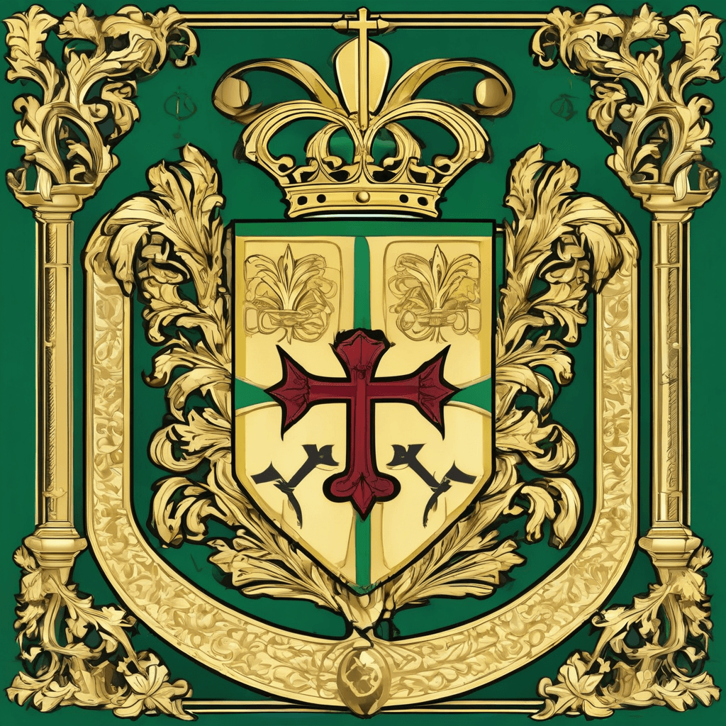 Detail of A Stained Glass Window Depicting Saint Front Date Unknown Artist Unknown Nave of The Church of SaintGermainDeParis SaintGermainDeBelvès Dordogne France Photographed On 13 April 2014 By Father Igor