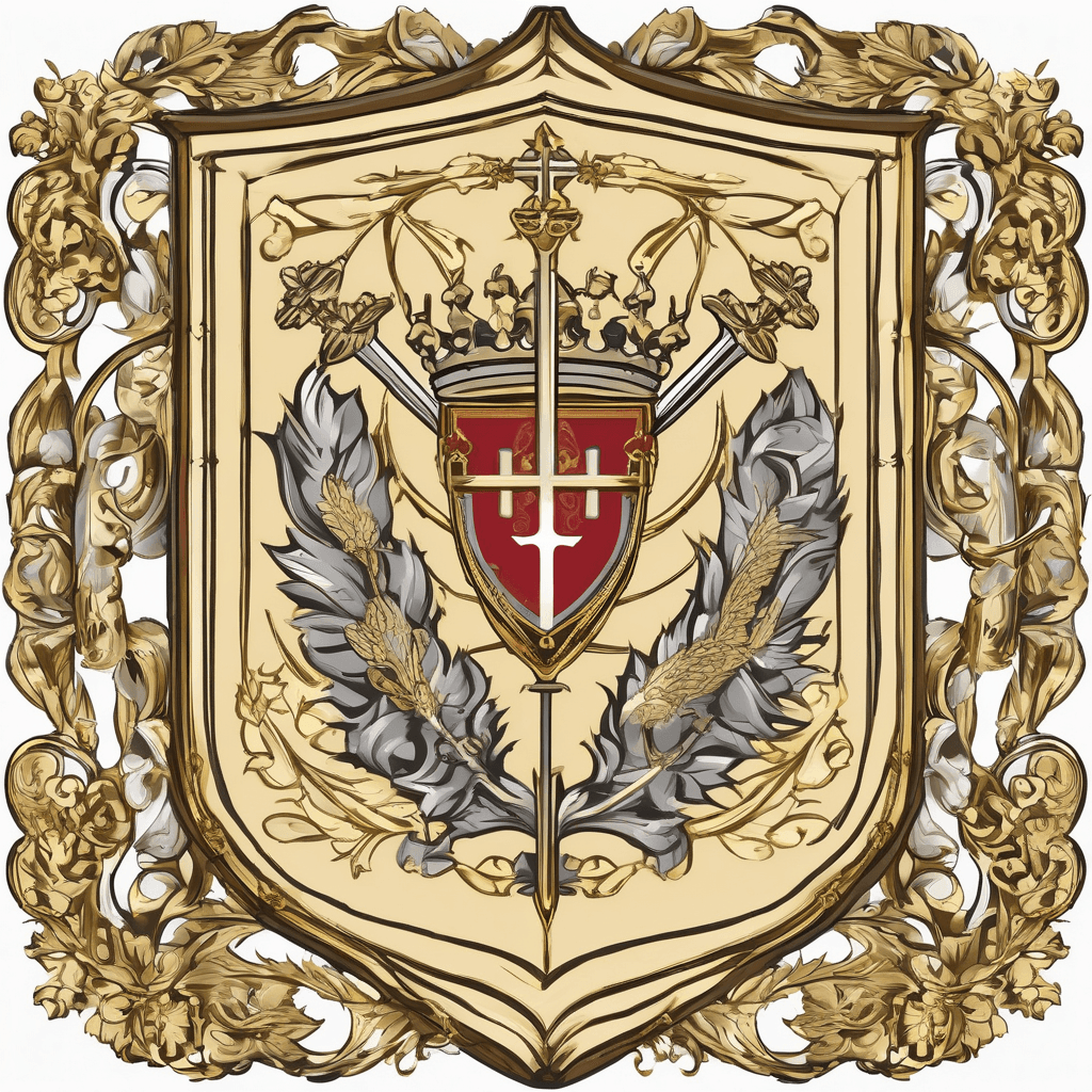 Detail From An Old French Holy Card of Saint Gislenus