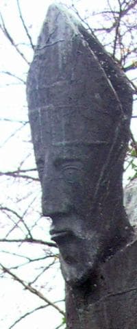 Statue of Saint Gregory of Calabria Date Unknown Artist Unknown Church of Saint John The Baptist Aachen Burtscheid Germany Photographed On 13 December 2006 By Norbert Schnitzler