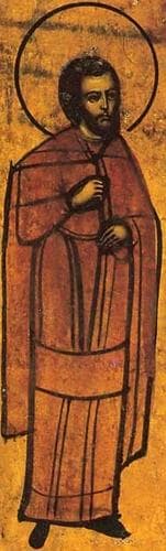 19Th Century Icon of Saint Gurias of Edessa
