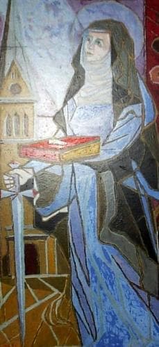 Image of Saint Helen of Skövde Date Unknown Artist Unknown Saint HelenS Church Skövde Västergötland Västra Götaland County Sweden Photographed By Harri Blomberg