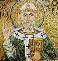 Detail of A Mosaic of Saint Heliodorus of Altinum Date And Artist Unknown