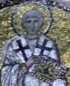 Saint Ignatius of Constantinople As Portrayed In The Hagia Sophia In Constantinople