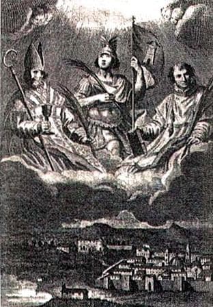 Italian Holy Card of Saint Proto Gavino E Gianuario