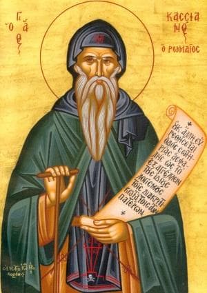 Icon of Saint John Cassian Date And Author Unknown