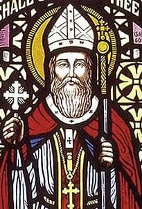 Stained Glass Window of Saint John Maron