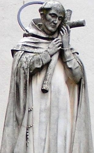Detail of A Statue of Saint John of The Cross In The Plaza De Las Carmelites Beas De Segura Jaén Spain Date And Artist Unknown Photographed By Cosasdebeas On 29 November 2009