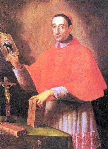 Detail of A Vatican Portrait of Saint Joseph Mary Tomasi Artist Unknown