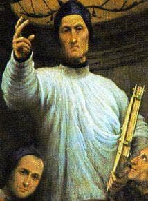 Detail From The Painting St Lorenzo Giustiniani And Other Saints 1532 By Il Pordenone Accademia of Venice Italy
