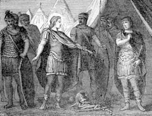 Pictorial Lives of The Saints Saint Marcellus The Centurion Martyr