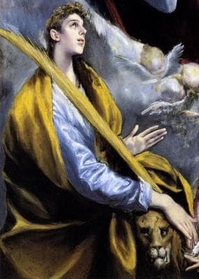 Detail From Virgin And Child With Saint Martina And Saint Agnes By El Greco 15971599 Oil On Canvas National Gallery of Art Washington District of Columbia Usa