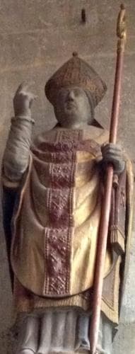 Statue of SaintMauxe Date And Artist Unknown Photographed On 5 April 2012 By Giogo