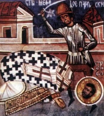 The Martyrdom of Saint Methodius of Olympus