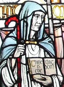 Stained Glass Window In The Old Choir Gable of The Cathedral Church of Saint Moluag On The Isle of Lismore Argyll Scotland Photographed By Young Bachuil On 27 July 2007