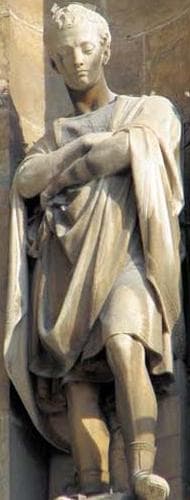 Statue of Saint Napoleon of Alexandria Date And Sculptore Unknown