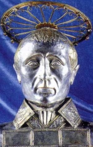 Detail of The Reliquary of Saint Natale of Casale Monferrato Cathedral of Casale Monferrato Italy Date And Artist Unknown