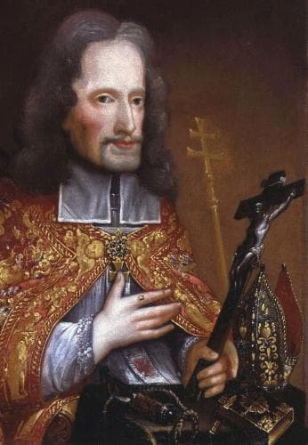 Detail of A Portrait of Oliver Plunket By Edward Luttrell Early 18Th Century National Portrait Gallery London England