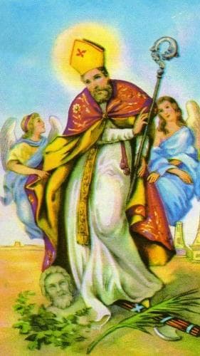 Illustration of Saint Orontius of Lecce Artist Unknown Published In 1906
