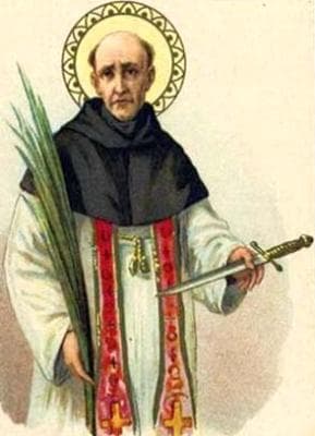 Saint Peter Arbues Holy Card