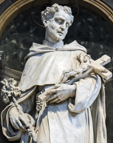 Detail of A Statue of Philip Benizi De Damiani By Rinaldino Di Francia Date Unknown Church of Santa Maria Dei Servi Padua Italy Photographed On 1 June 2016 By Didier Descouens