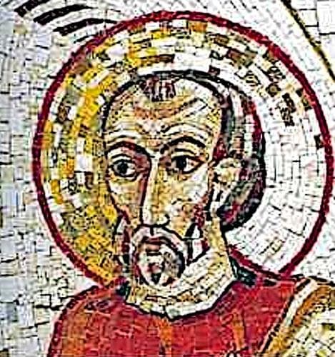 Detail of A Mosaic of Saint Pionius of Smyrna Date And Artist Unknown Photographed On 20 August 2019 By Octave 444 Image