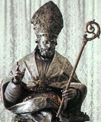 Detail of A Reliquary Bust of Saint Priscus of Nocera Date And Artist Unknown