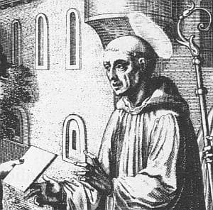1615 Illustration of Saint Regimbald of Speyer From The Bavarian Sancta