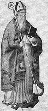 Detail of An Illustration of Saint Rufillus of Forlimpopoli Date And Artist Unknown