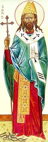 Detail of An Icon of Saint Samson of York