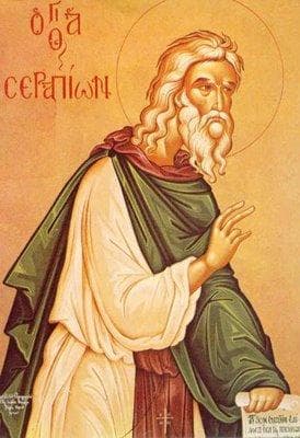 Saint Serapion The Sindonite