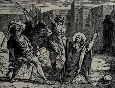 Saint Severinus of Scythopolis From Pictorial Lives of The Saints