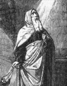 Illustration of Saint Theodosius The Cenobiarch From Little Pictorial Lives of The Saints