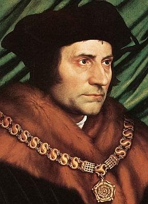 Detail From Portrait of Sir Thomas More By Hans Holbein The Younger 1527 Tempera On Wood Frick Collection New York New York