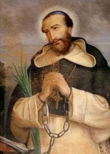 Detail of A Painting of Saint Valentin Faustino Berri Ochoa Date And Artist Unknown Image Provided By VinhanonlineCom