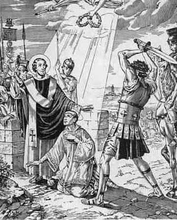 The Martyrdom of Saints Hilary And Valetine of Viterbo